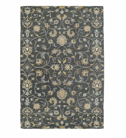 Plow & Hearth Area Rugs Indoor Living Lauren Vine Wool Area Rug