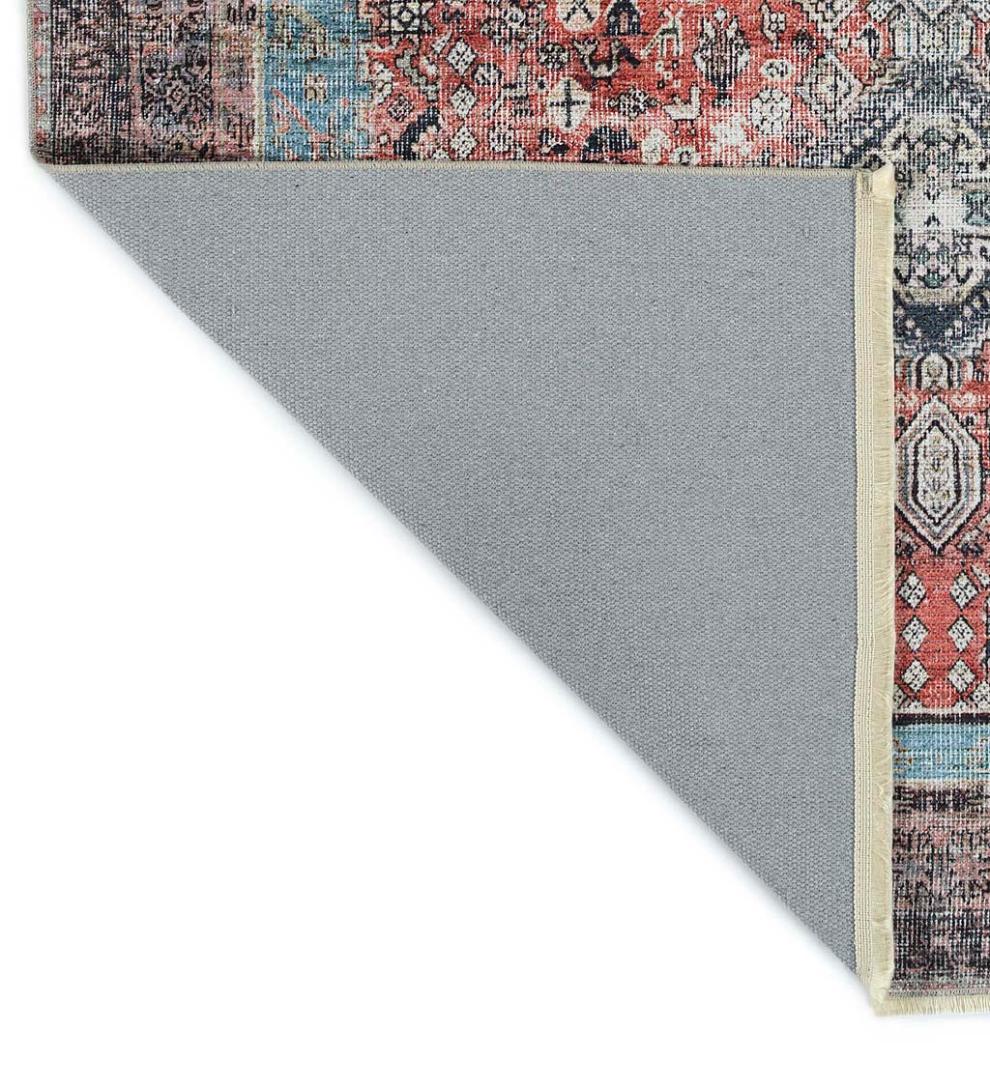 Plow & Hearth Area Rugs Indoor Living Riverside Dawn Easy-Care Polyester Area Rug