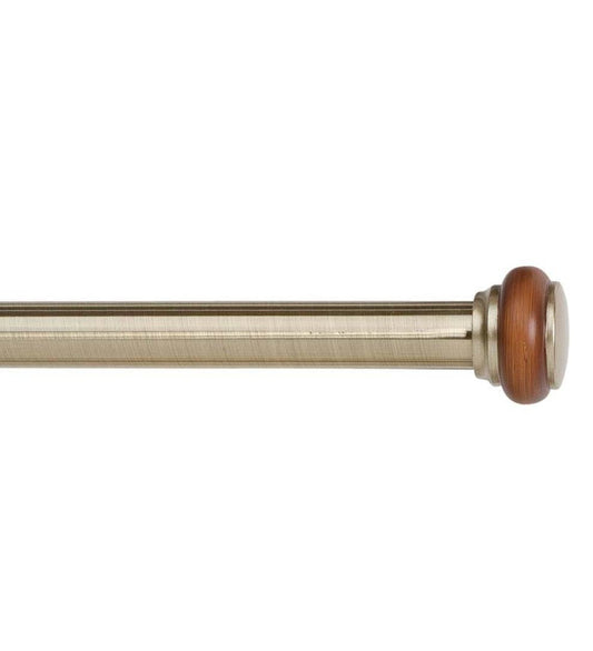 Plow & Hearth Curtain Rods & Hardware Indoor Living Adjustable Steel Titan Imperial Curtain Rods And Matching Accessories