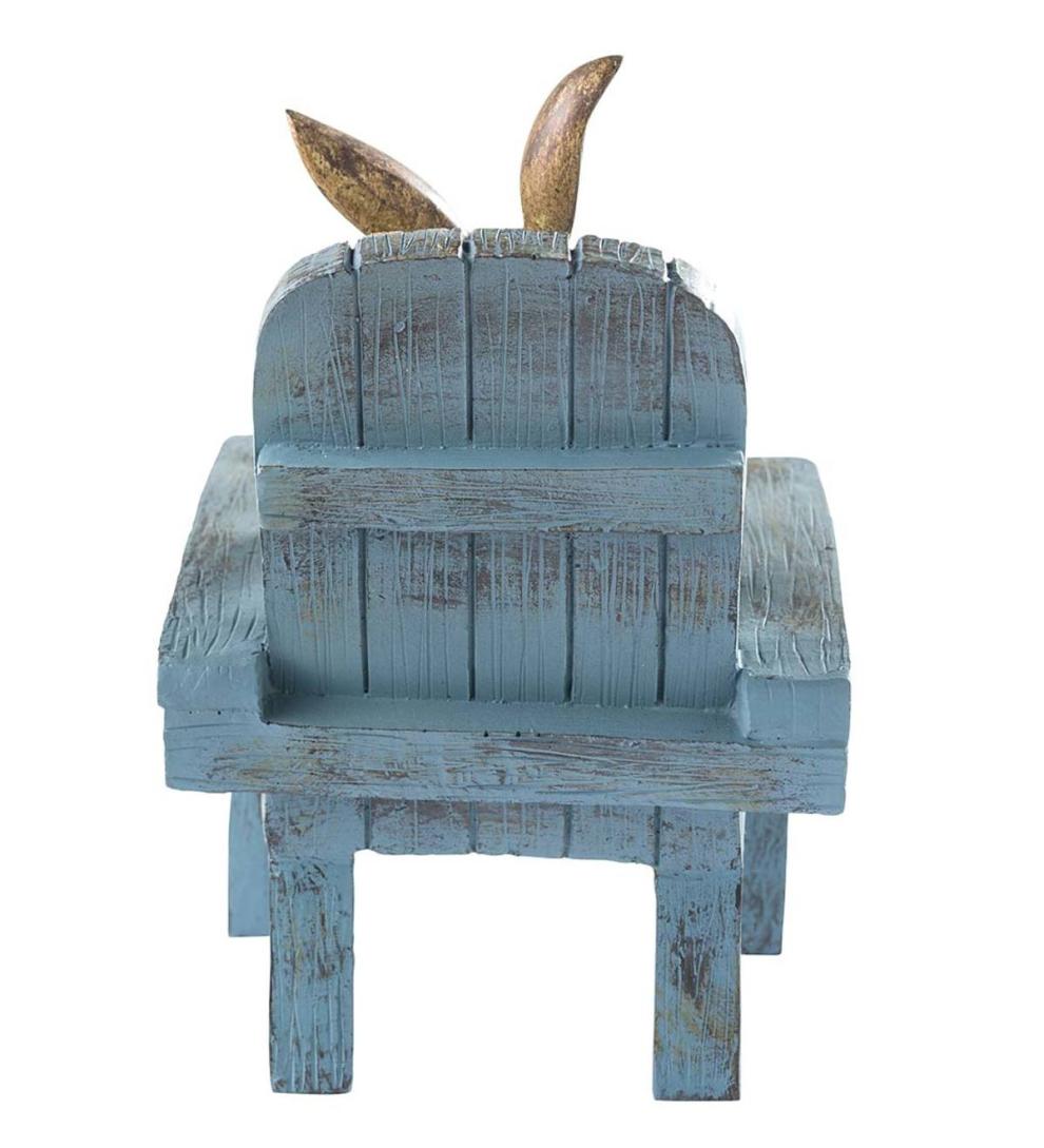 Plow & Hearth Decorative Garden Accents Yard & Garden Reading Rabbit Garden Statue