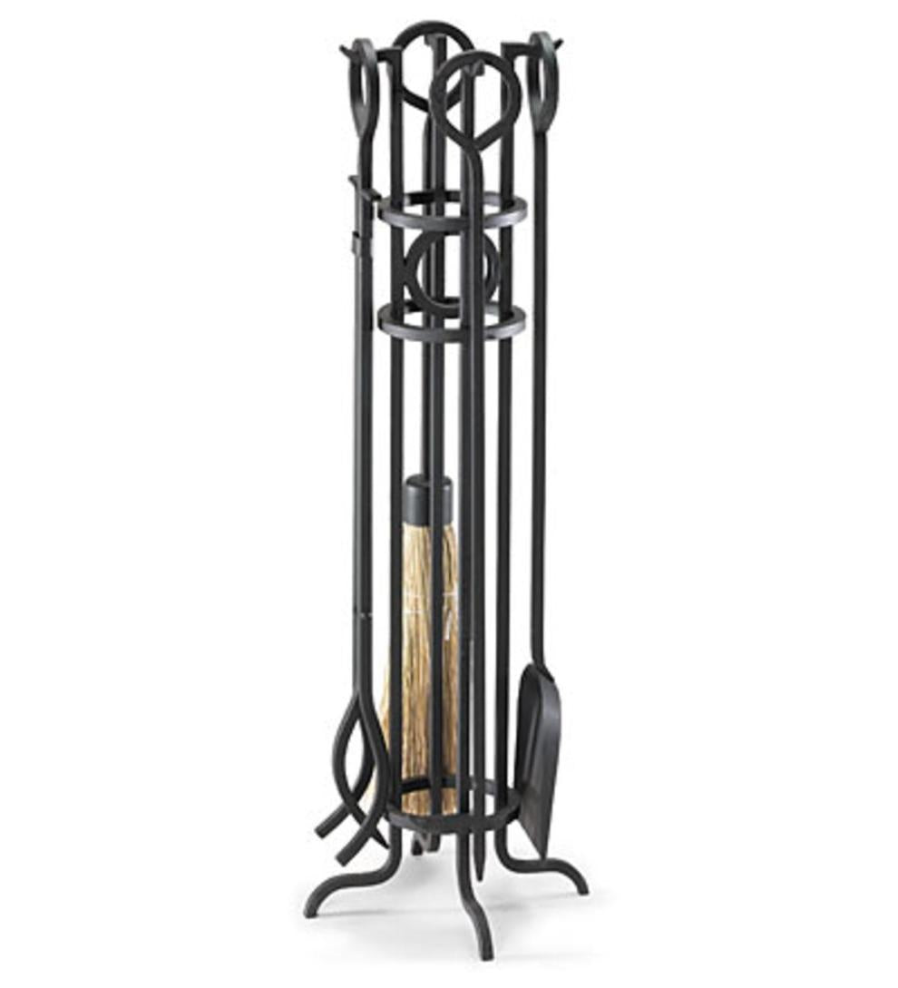 Plow & Hearth Fireplace Tool Sets Fireplace & Hearth Arts & Crafts Tool Set - Black