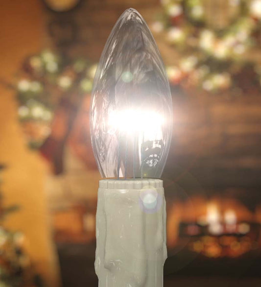Plow & Hearth Home Accents Indoor Living Adjustable Window Candle Sets With Timer And Remote