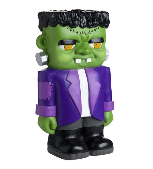 Plow & Hearth Home Accents Indoor Living Indoor/Outdoor Lighted Frankenstein Monster Shorty Halloween Statue