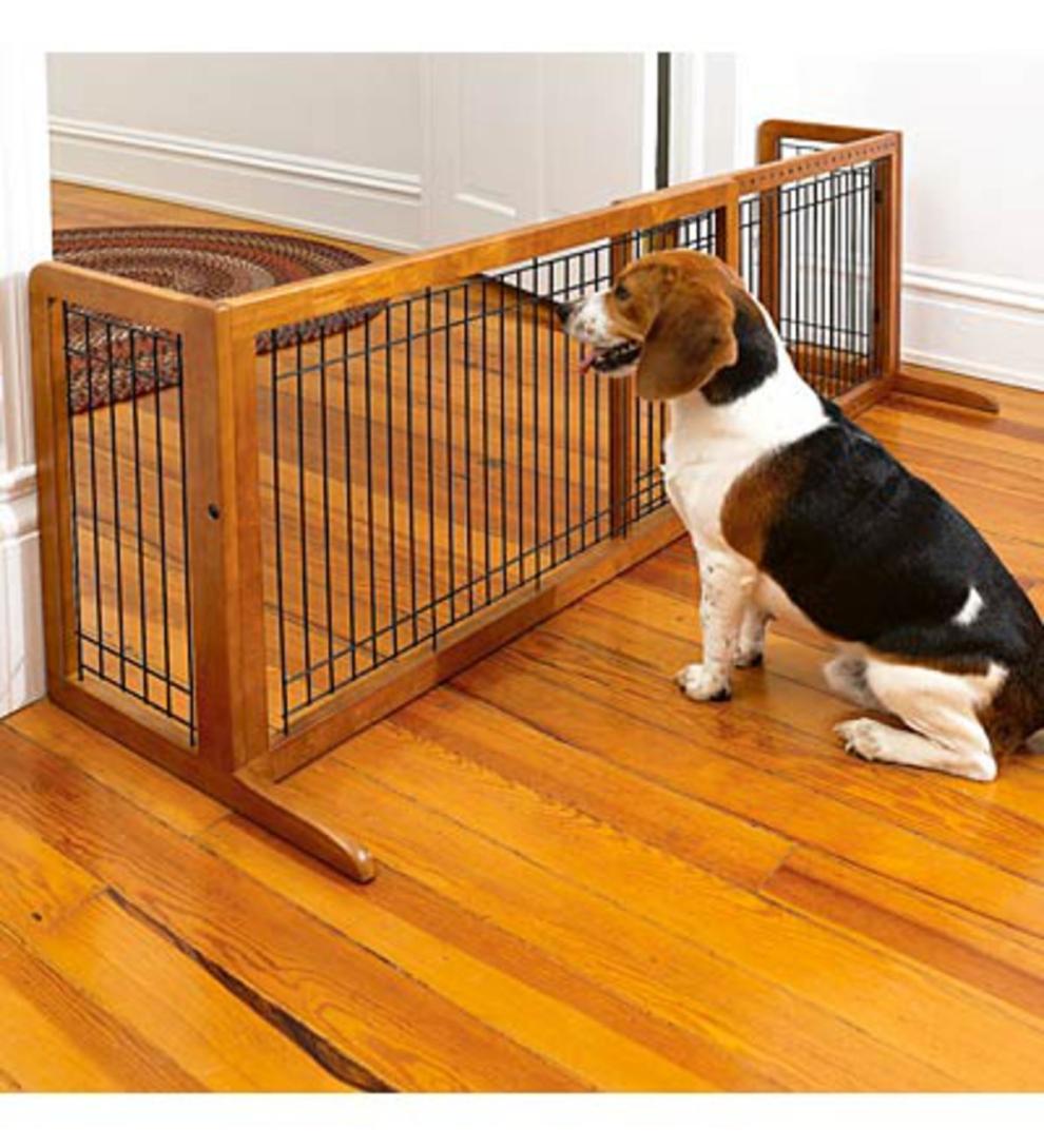 Plow & Hearth Home Accents Indoor Living Pet Barrier