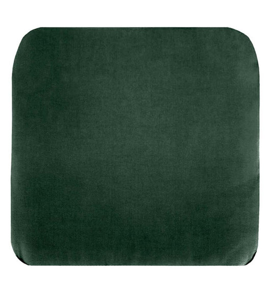 Plow & Hearth Outdoor Furniture Cushions Outdoor Living Replacement Cushion For Prospect Hill Furniture Ottoman - Forest Green