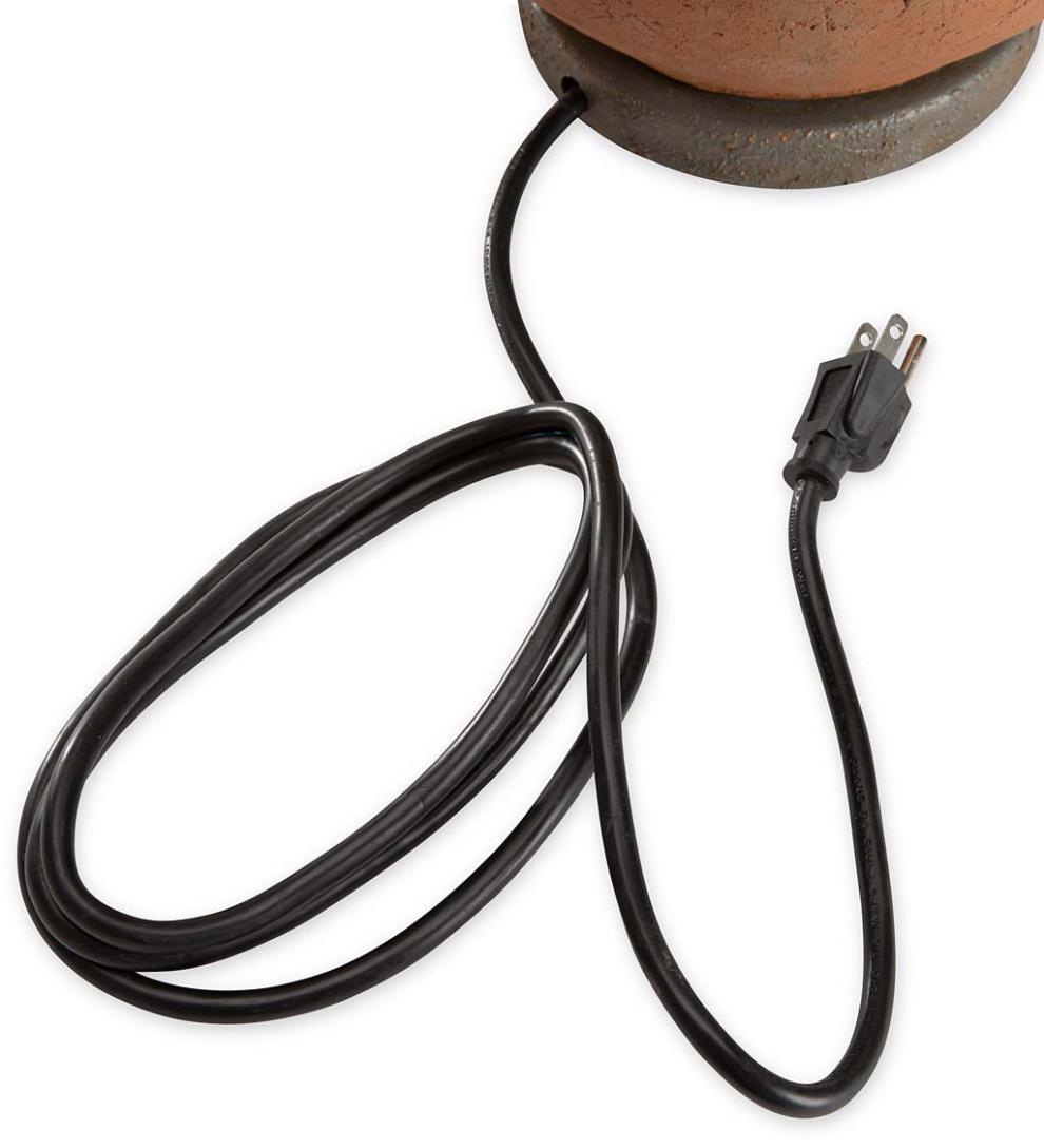 Plow & Hearth Outdoor Lamps & Lighting Outdoor Living Outdoor Terra Cotta Style Table Lamp