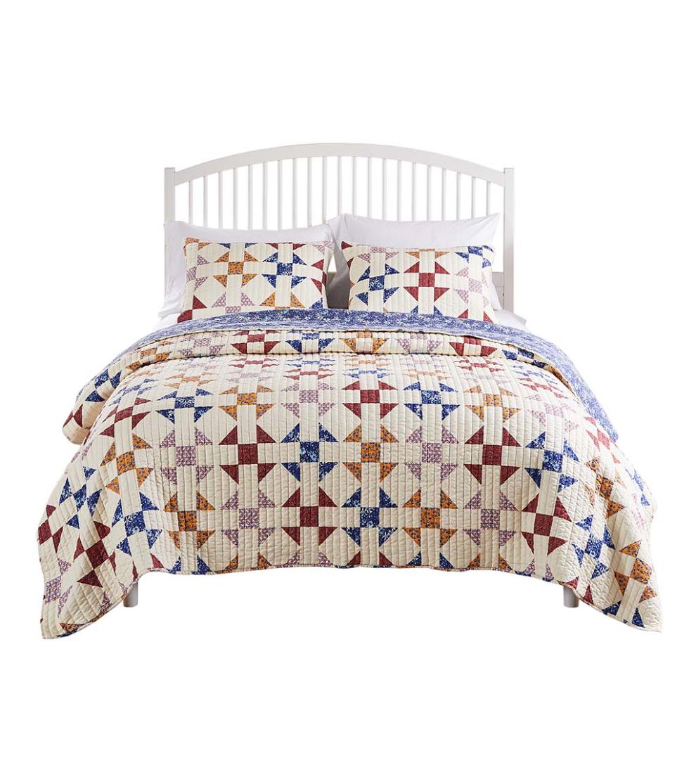 Plow & Hearth Quilts & Bedspreads Indoor Living Savannah Quilt Set
