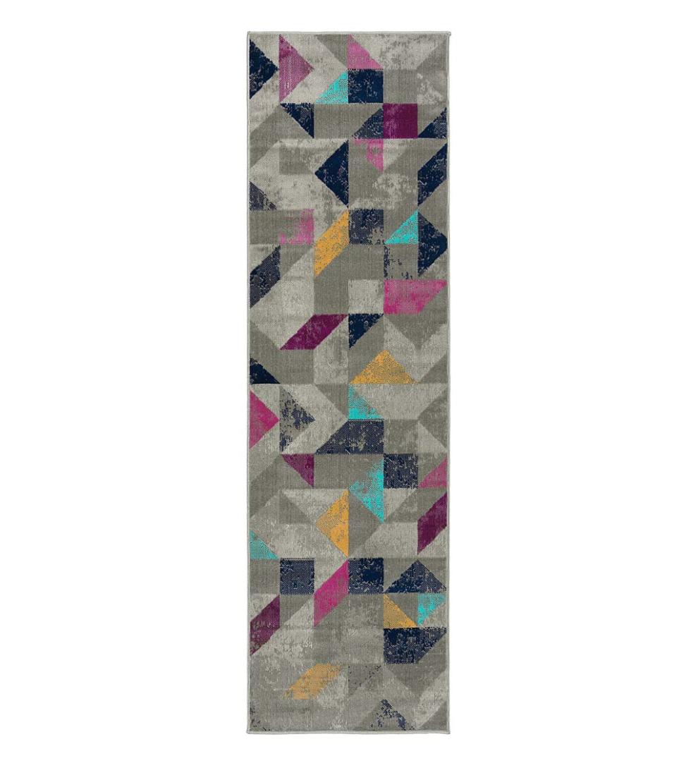 Plow & Hearth Synthetic Rugs Indoor Living Indoor/Outdoor Oakland Star Polypropylene Rug