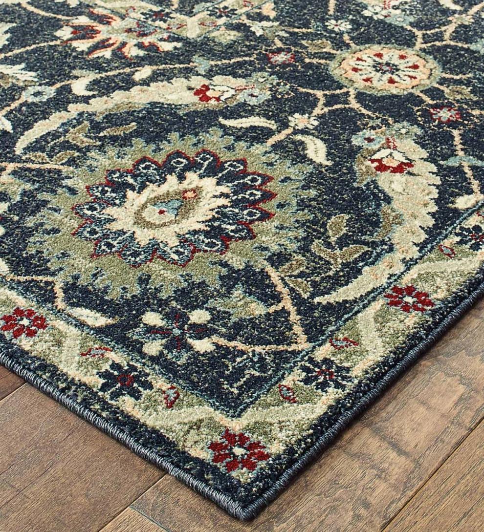 Plow & Hearth Synthetic Rugs Indoor Living Rabourn Polypropylene Indoor Rug