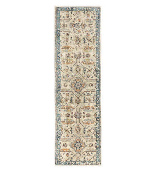 Plow & Hearth Synthetic Rugs Indoor Living Silver City Heritage Polypropylene Rug