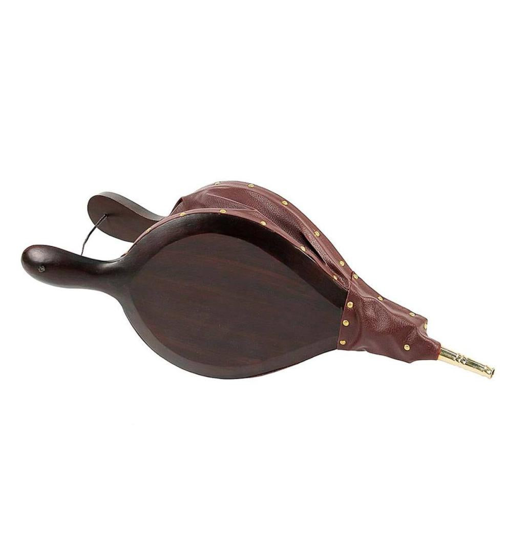 Plow & Hearth Wood Stove Accessories Fireplace & Hearth Wood And Leather Shaker Style Bellow