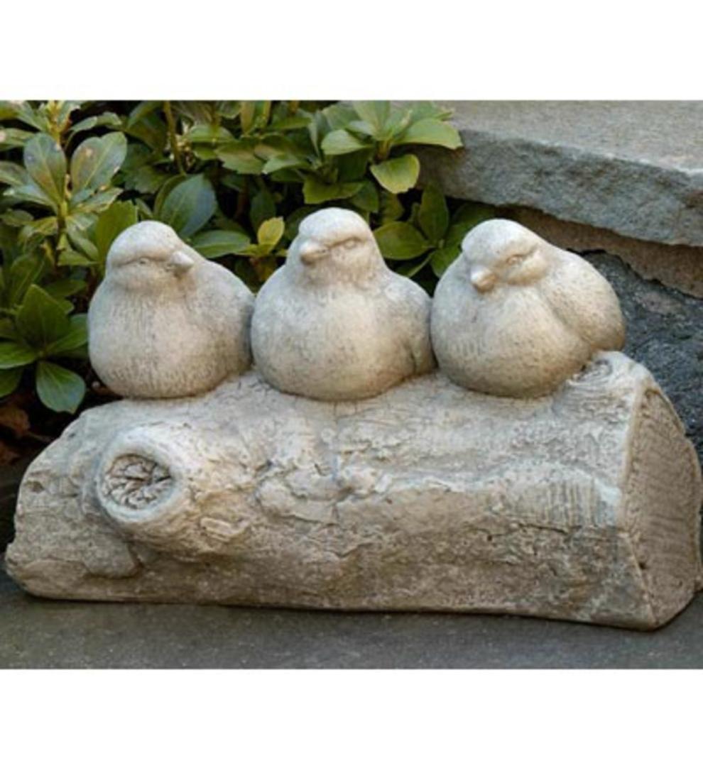 Plow & Hearth Decorative Garden Accents Yard & Garden Three'S A Crowd