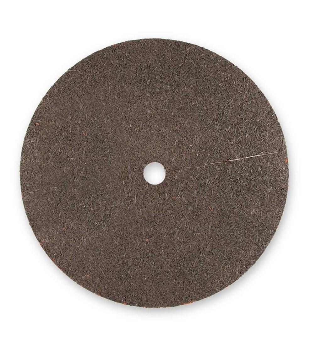 Plow & Hearth Gardenworks® Yard & Garden Permanent Mulch Recycled Rubber Tree Ring, 36" Dia.