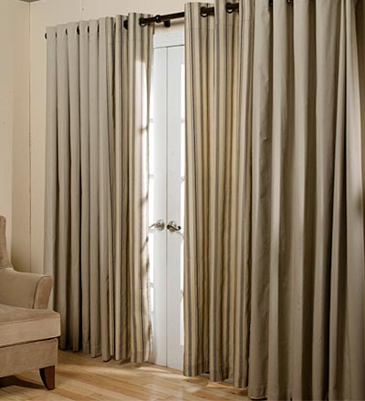 Plow & Hearth Insulated Curtains Indoor Living Thermalogic Energy Efficient Insulated Solid Tab-Top Curtains