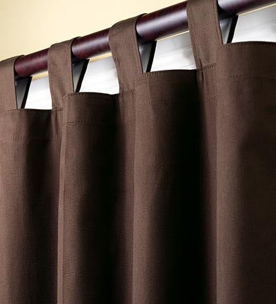 Plow & Hearth Insulated Curtains Indoor Living Thermalogic Energy Efficient Insulated Solid Tab-Top Curtains