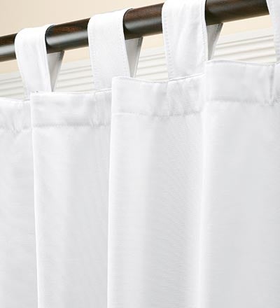 Plow & Hearth Insulated Curtains Indoor Living Thermalogic Energy Efficient Insulated Solid Tab-Top Curtains