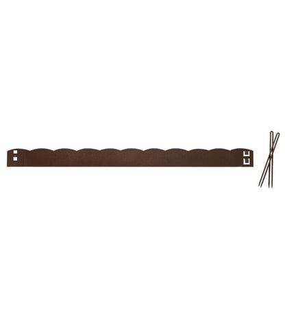 Plow & Hearth Pathways & Stepping Stones Yard & Garden 3"H Bendable Steel Garden Edging