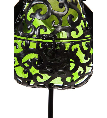 Plow & Hearth Decorative Garden Accents Yard & Garden 36"H Secret Solar Garden Stake - Gnome