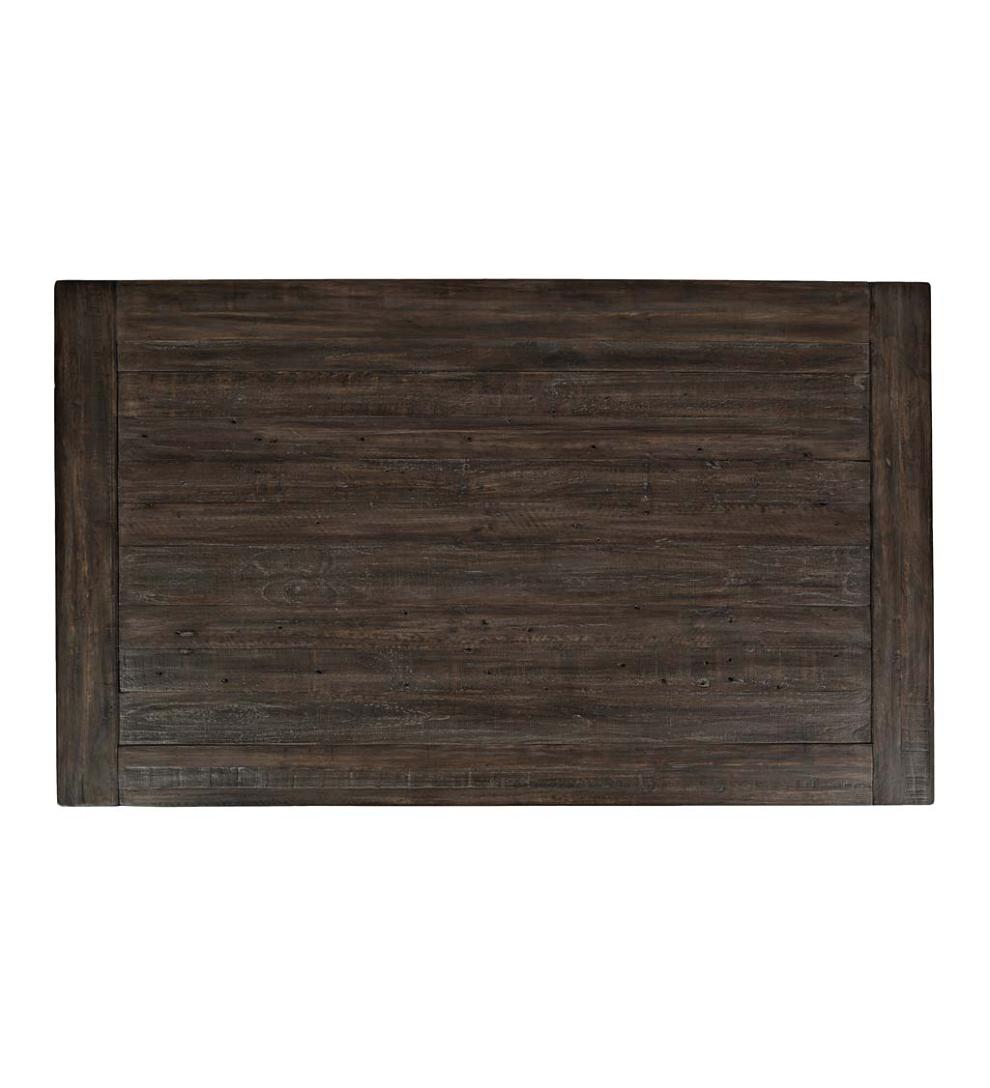 Plow & Hearth Accent Tables Indoor Living Cape Charles Reclaimed Wood Coffee/Cocktail Table With Sliding Barn Doors - White