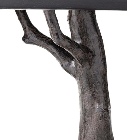 Plow & Hearth Accent Tables Indoor Living Recycled Cast Aluminum Bear Cub Accent Table