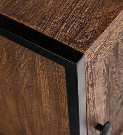 Plow & Hearth Accent Tables Indoor Living Tree Of Life Table With Storage Cabinet