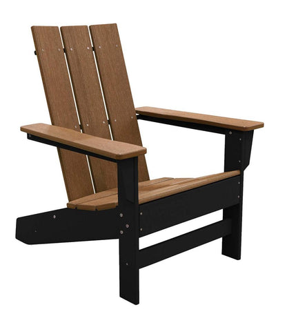 Plow & Hearth Adirondack Chairs Outdoor Living May River Outdoor Seating 5-Piece Conversation Set - Coastal Gray/White