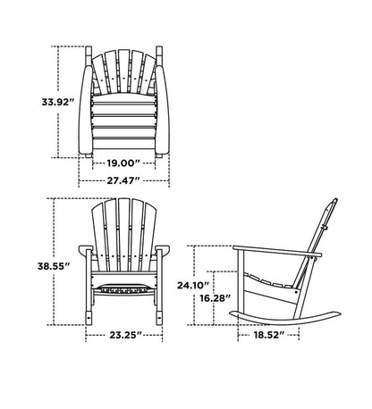 Plow & Hearth Adirondack Chairs Outdoor Living Polywood® Adirondack Furniture