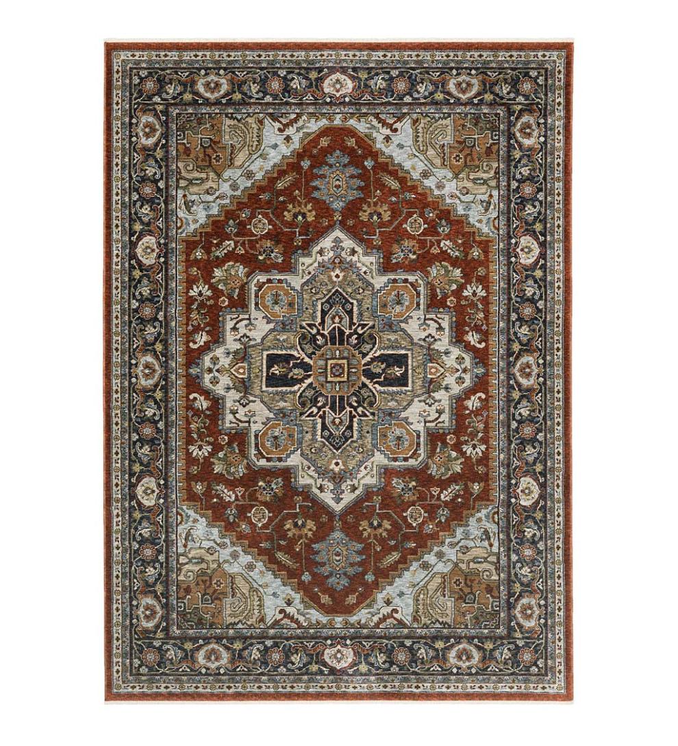 Plow & Hearth Area Rugs Indoor Living Alexandria Classic Polyester Rug
