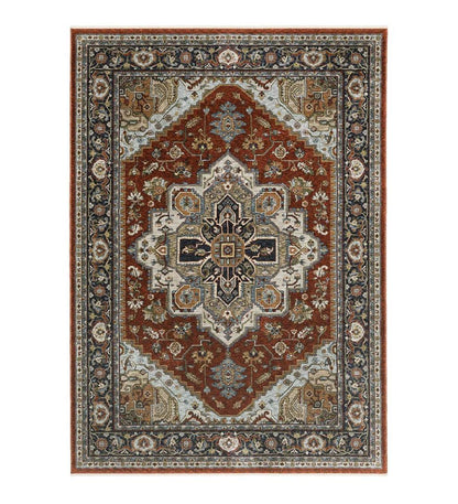 Plow & Hearth Area Rugs Indoor Living Alexandria Classic Polyester Rug