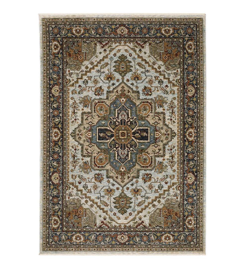 Plow & Hearth Area Rugs Indoor Living Alexandria Classic Polyester Rug