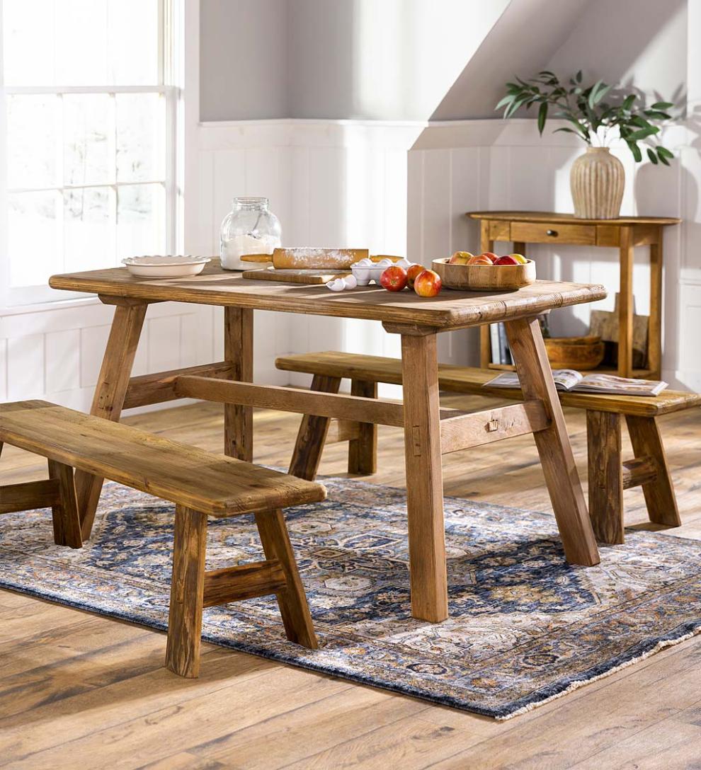 Plow & Hearth Area Rugs Indoor Living Alexandria Classic Polyester Rug