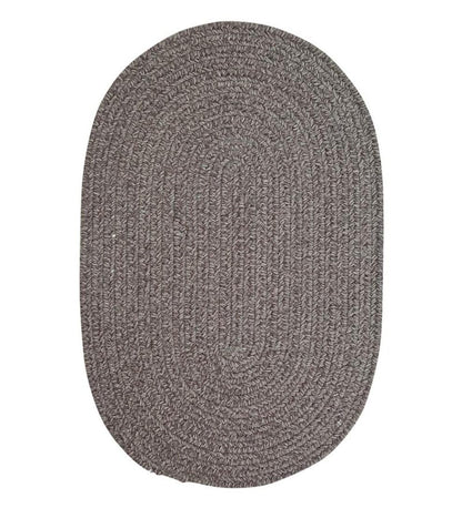 Plow & Hearth Area Rugs Indoor Living Bear Creek Oval Braided Wool Blend Rug