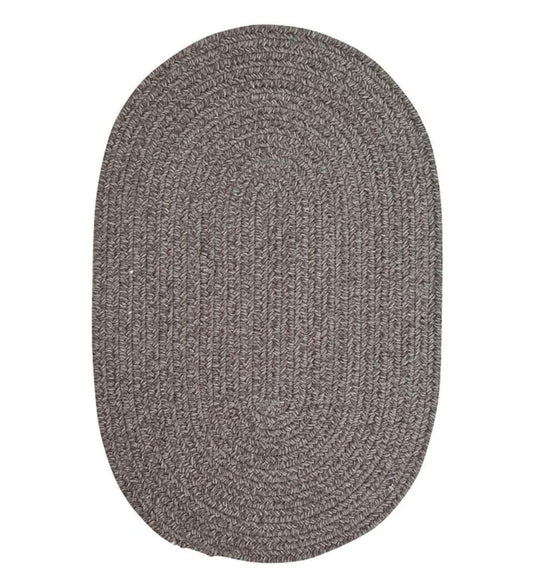 Plow & Hearth Area Rugs Indoor Living Bear Creek Oval Braided Wool Blend Rug