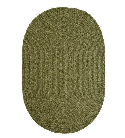 Plow & Hearth Area Rugs Indoor Living Bear Creek Oval Braided Wool Blend Rug