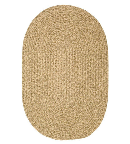 Plow & Hearth Area Rugs Indoor Living Bear Creek Oval Braided Wool Blend Rug