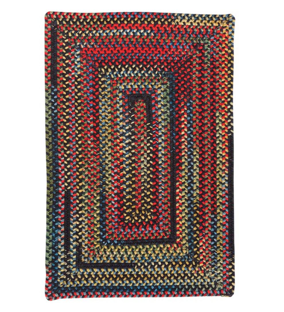 Plow & Hearth Area Rugs Indoor Living Bear Creek Rectangular Braided Wool Blend Rug