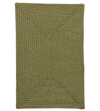 Plow & Hearth Area Rugs Indoor Living Bear Creek Rectangular Braided Wool Blend Rug