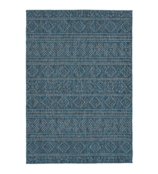 Plow & Hearth Area Rugs Indoor Living Bluefield Desert Stripe 100% Polypropylene Rug