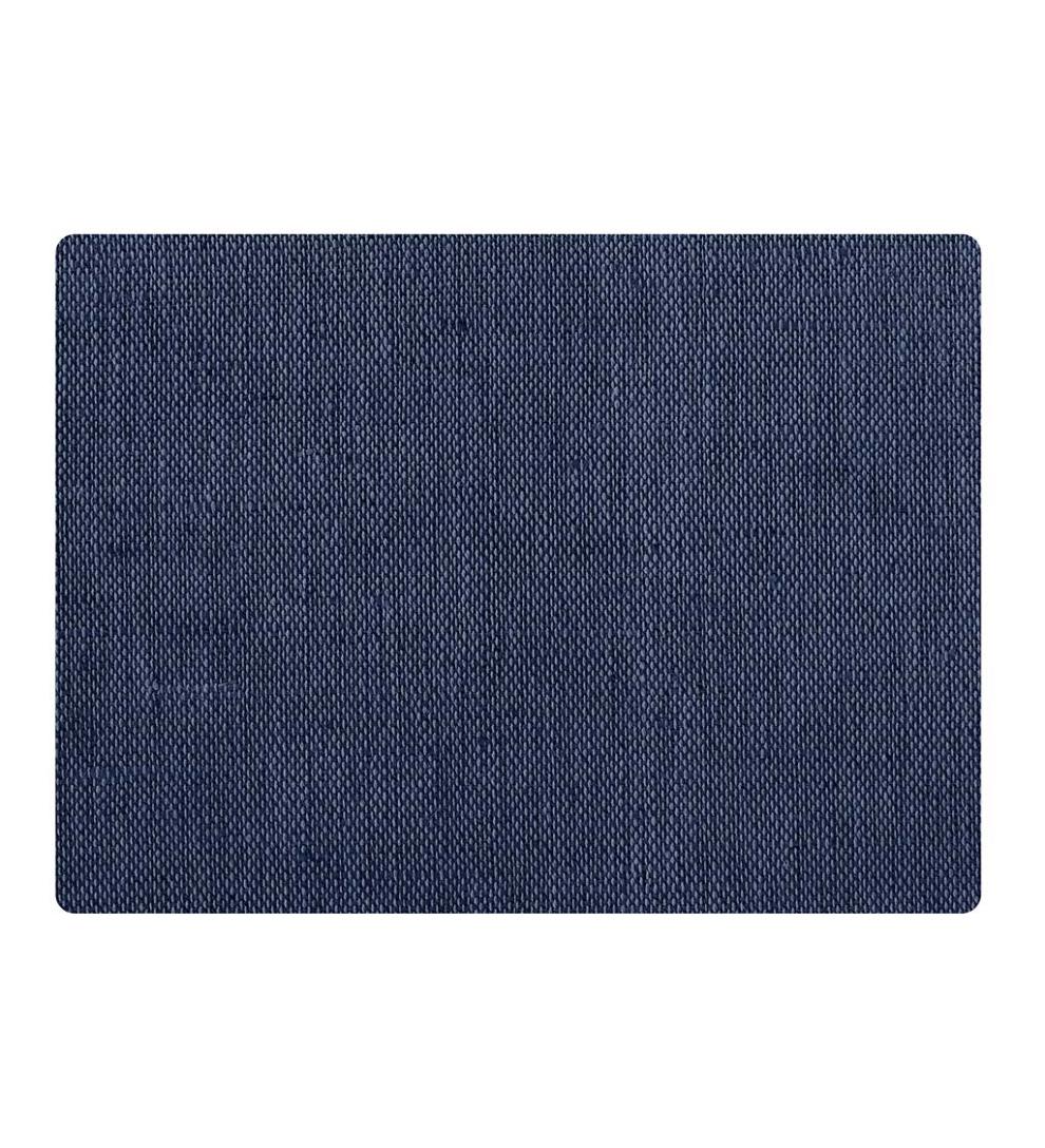Plow & Hearth Area Rugs Indoor Living Burbury Weave Desk Chair Mat - Chocolate