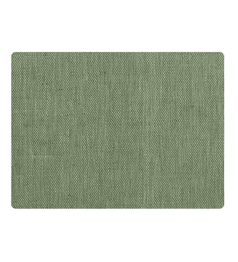 Plow & Hearth Area Rugs Indoor Living Burbury Weave Desk Chair Mat - Chocolate