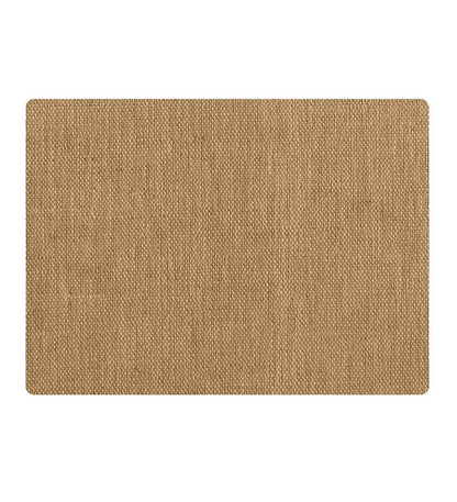 Plow & Hearth Area Rugs Indoor Living Burbury Weave Desk Chair Mat - Chocolate