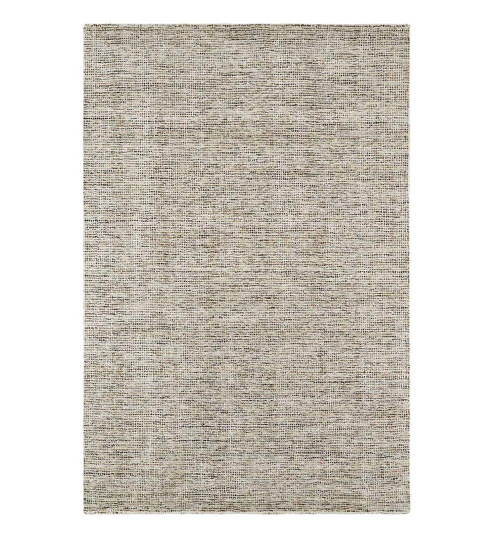 Plow & Hearth Area Rugs Indoor Living Canyon Rug Collection In Solid Colors