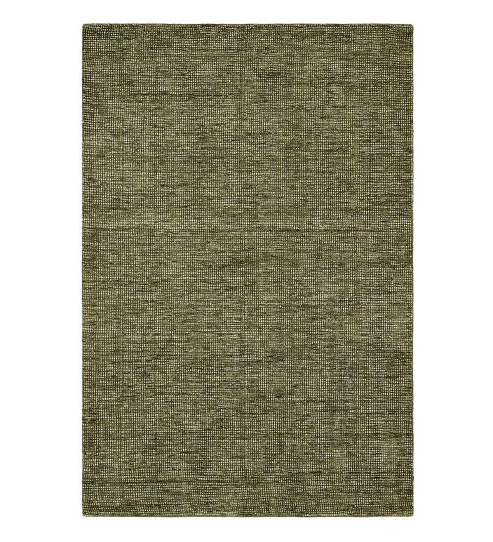 Plow & Hearth Area Rugs Indoor Living Canyon Rug Collection In Solid Colors