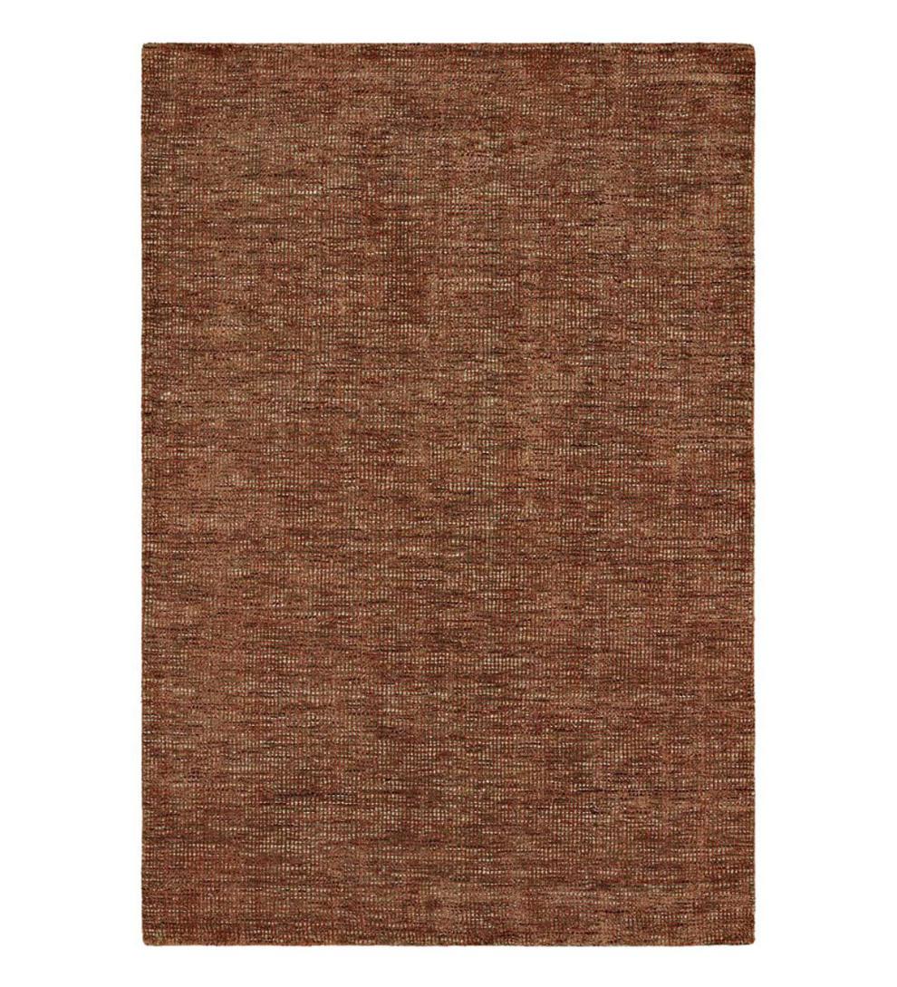 Plow & Hearth Area Rugs Indoor Living Canyon Rug Collection In Solid Colors