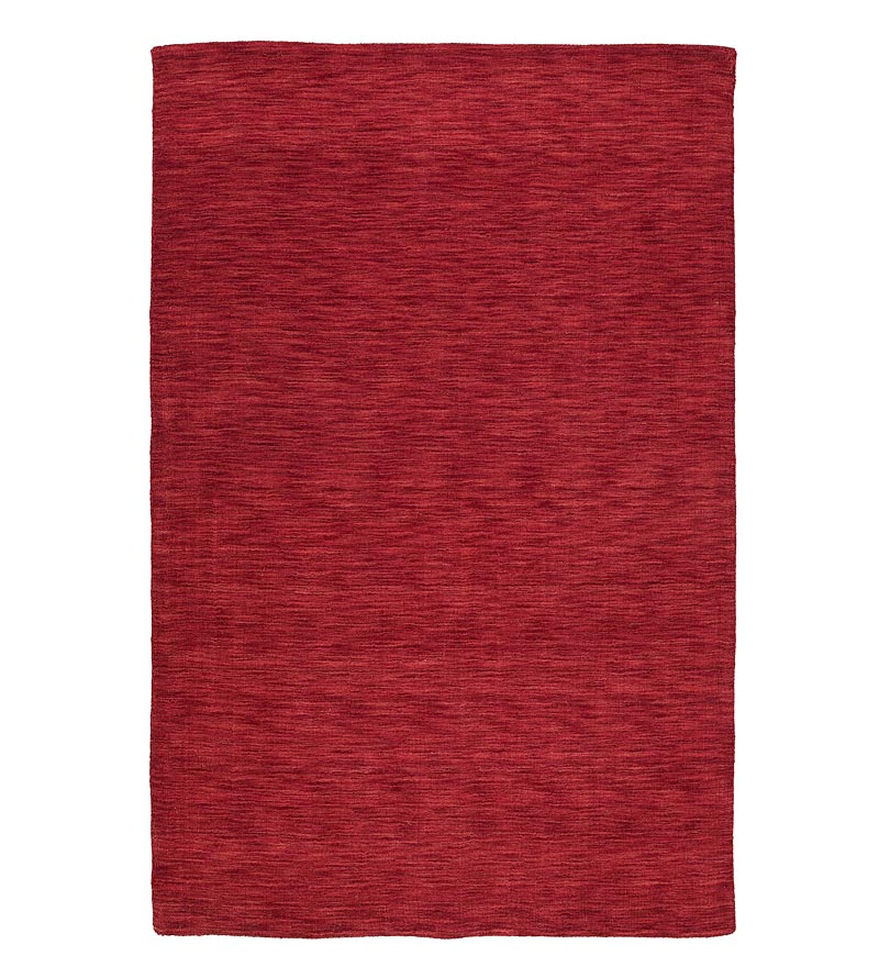 Plow & Hearth Area Rugs Indoor Living Handmade Virgin Wool Renaissance Area Rug