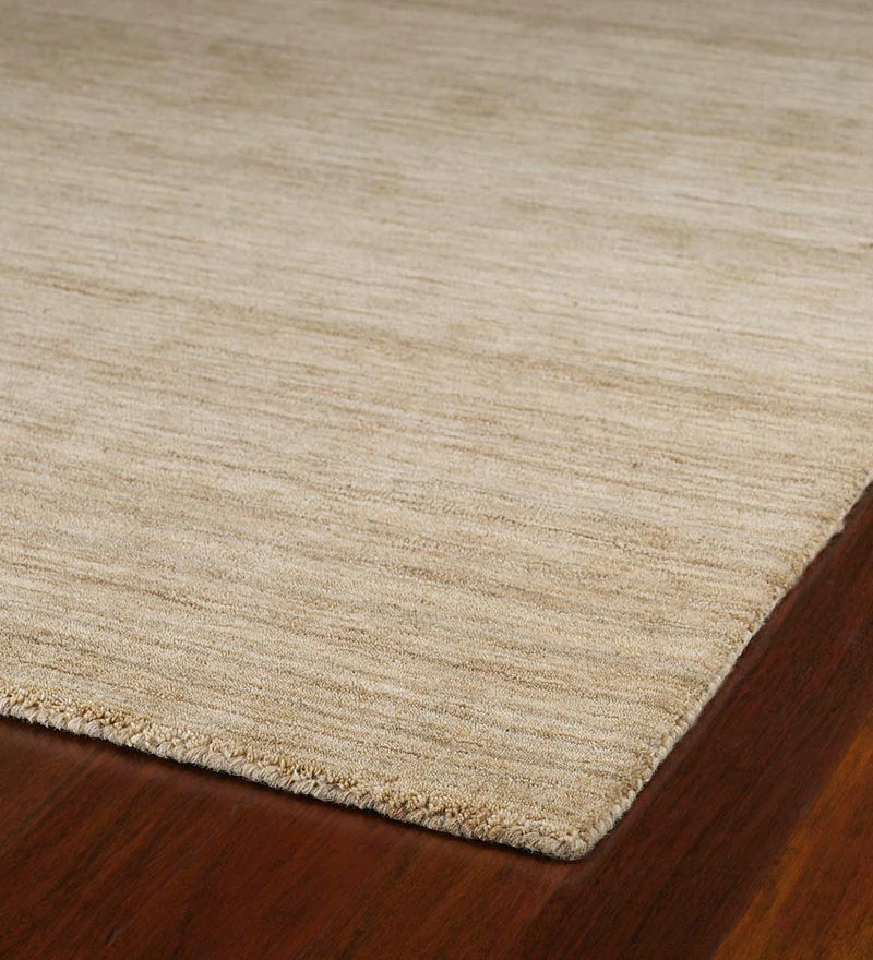 Plow & Hearth Area Rugs Indoor Living Handmade Virgin Wool Renaissance Area Rug