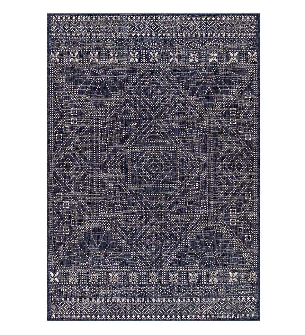 Plow & Hearth Area Rugs Indoor Living Indoor/Outdoor Arabella Patch Polypropylene Rug