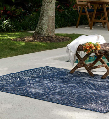 Plow & Hearth Area Rugs Indoor Living Indoor/Outdoor Arabella Patch Polypropylene Rug