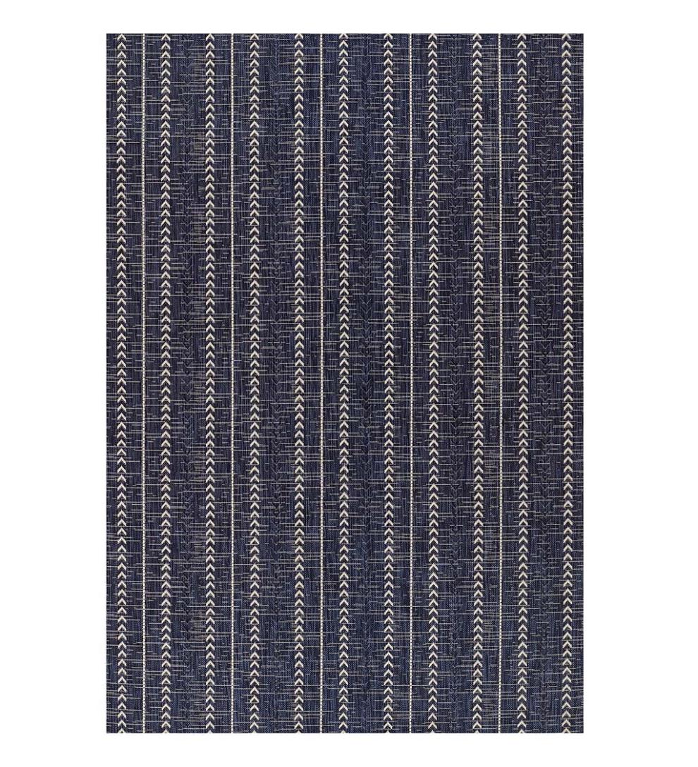 Plow & Hearth Area Rugs Indoor Living Indoor/Outdoor Arabella Stripe Polypropylene Rug