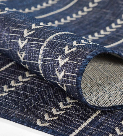 Plow & Hearth Area Rugs Indoor Living Indoor/Outdoor Arabella Stripe Polypropylene Rug